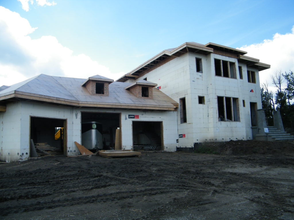 Logix ICF House Under Construction